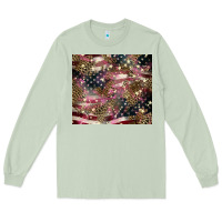 Matcha American flag leopard pinktumbler Long Sleeve Tee - HowdyJamesFarm