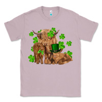 Lilac st patrick's day cow family Classic Tee - RanaPortraitStore