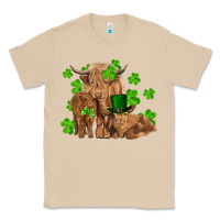 Mushroom st patrick's day cow family Classic Tee - RanaPortraitStore