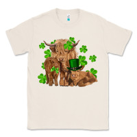 Natural st patrick's day cow family Classic Tee - RanaPortraitStore