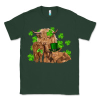 Sports Green st patrick's day cow family Classic Tee - RanaPortraitStore