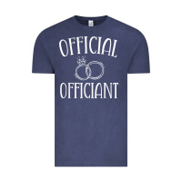 Vintage Denim Men Wedding Ordained Minister Gift Vintage Tee - trangStudio