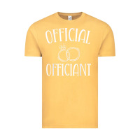 Vintage Mustard Men Wedding Ordained Minister Gift Vintage Tee - trangStudio