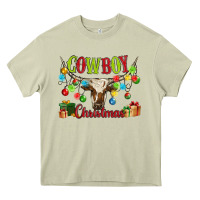 Mossy cowboy christmas Heavy Core Tee - MaliasSmallBusiness
