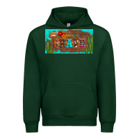 Forest Green brave turquoise leopard cactus and floral arrow licanse plate Urban Hoodie - Artiststas
