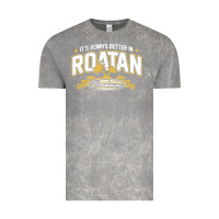 Cloud Rock Roatan Honduras Souvenir Roatan Gift Travel Vintage Tee - trangStudio