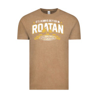 Vintage Coffee Roatan Honduras Souvenir Roatan Gift Travel Vintage Tee - trangStudio