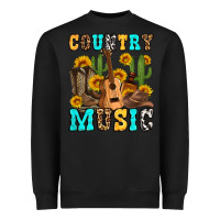 Black country music western olivia Heavyweight Sweatshirt - OliviaCreatesArt