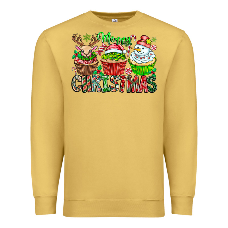 Merry Christmas Premium Sweatshirt by CowhideDigitalArt | Teevron