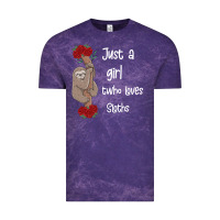 Cloud Purple just a girl who loves sloths Vintage Tee - Bettercallsaul