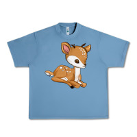 Pebble Blue gazelle Urban Heavy Tee - texasbilliewilder