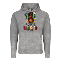 Cloud Rock assistant director life afro messy bun Vintage Hoodie - texasbilliewilder