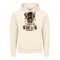 Vintage Artic assistant director life afro messy bun Vintage Hoodie - texasbilliewilder