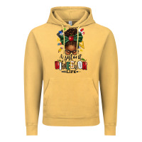 Assistant Director Life Afro Messy Bun Vintage Hoodie | Teevron