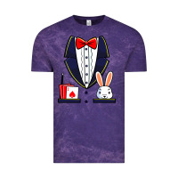 Cloud Purple magician costume halloween magic show men women kids boys Vintage Tee - trangStudio