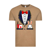 Vintage Coffee magician costume halloween magic show men women kids boys Vintage Tee - trangStudio
