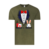 Vintage Olive magician costume halloween magic show men women kids boys Vintage Tee - trangStudio