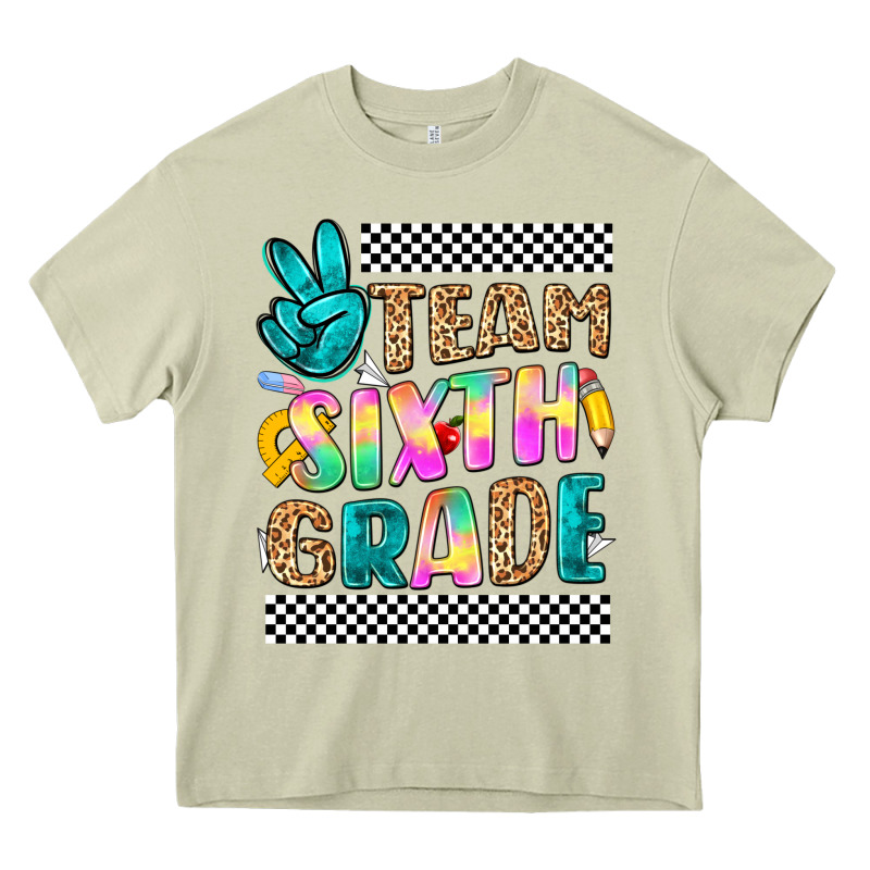 Team Sixth Grade Heavy Core Tee by NancyCooperArtShop | Teevron