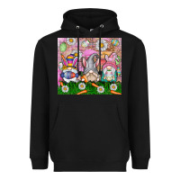 Black easter gnome Heavyweight Hoodie - CowhideDigitalArt