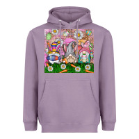 Lavender easter gnome Heavyweight Hoodie - CowhideDigitalArt