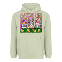 Matcha easter gnome Heavyweight Hoodie - CowhideDigitalArt