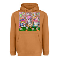 Meerkat easter gnome Heavyweight Hoodie - CowhideDigitalArt