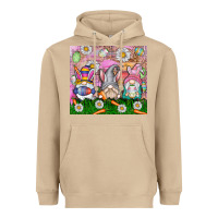 Mushroom easter gnome Heavyweight Hoodie - CowhideDigitalArt