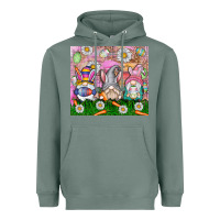 Sage easter gnome Heavyweight Hoodie - CowhideDigitalArt