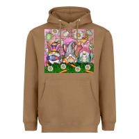 Toasted Coconut easter gnome Heavyweight Hoodie - CowhideDigitalArt