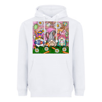White easter gnome Heavyweight Hoodie - CowhideDigitalArt