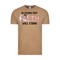 Vintage Coffee Oceans Deep My Faith Will Stand Vintage Tee - Bettercallsaul