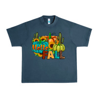 Midnight Navy hello fall Urban Heavy Tee - JahusDesignShop