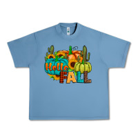 Pebble Blue hello fall Urban Heavy Tee - JahusDesignShop