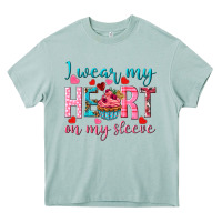 Arona i wear my heart on my sleeve Heavy Core Tee - NancyCooperArtShop