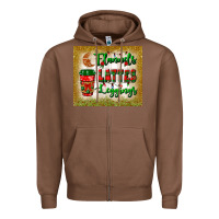 Chestnut flannels lattes leggings tumbler Zipper Hoodie - BundleAndBundleShop