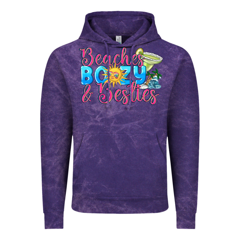 Beaches Boozy Besties Summer Vintage Hoodie by NancyCooperArtShop | Teevron