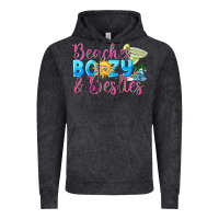 Vintage Black Beaches boozy besties Summer Vintage Hoodie - NancyCooperArtShop