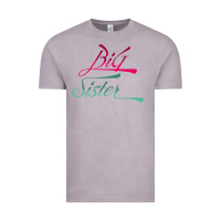 Vintage Zinc Big Sister love Big Sis Gift ba Vintage Tee - minhPixels