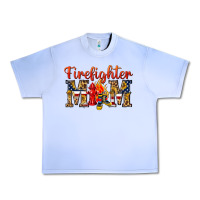 Grape Ice Firefighter Mom Urban Heavy Tee - texasbilliewilder