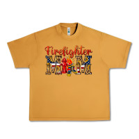Peanut Butter Firefighter Mom Urban Heavy Tee - texasbilliewilder