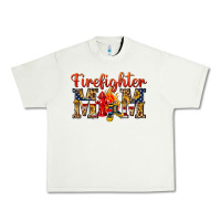 Pistachio Firefighter Mom Urban Heavy Tee - texasbilliewilder