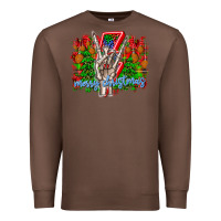 Chestnut punk rock Merry Christmas Premium Sweatshirt - CowhideDigitalArt