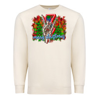 Sandshell punk rock Merry Christmas Premium Sweatshirt - CowhideDigitalArt