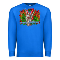 True Royal punk rock Merry Christmas Premium Sweatshirt - CowhideDigitalArt