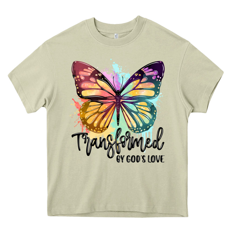 Transformed By God's Love Heavy Core Tee by JahusDesignShop | Teevron