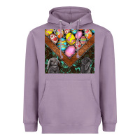 Lavender easter Heavyweight Hoodie - CowhideDigitalArt