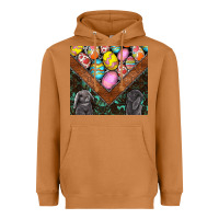 Meerkat easter Heavyweight Hoodie - CowhideDigitalArt