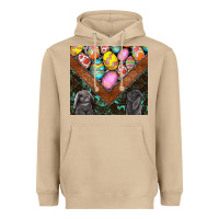 Mushroom easter Heavyweight Hoodie - CowhideDigitalArt
