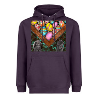 Plum easter Heavyweight Hoodie - CowhideDigitalArt