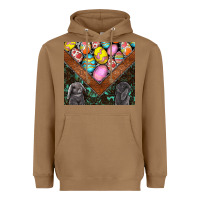 Toasted Coconut easter Heavyweight Hoodie - CowhideDigitalArt